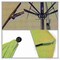 California Umbrella 11' Black Aluminum Market Patio Umbrella, Sunbrella Macaw 194061333365 - alternate 2